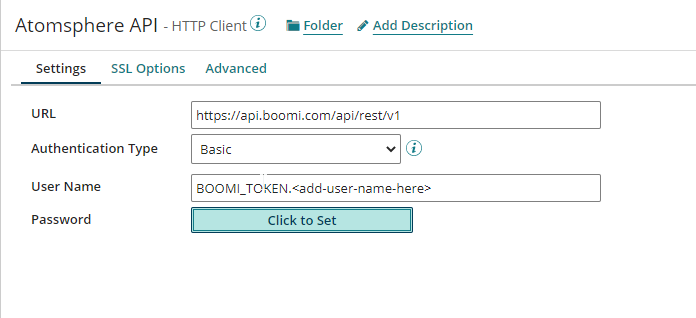 HTTP Basic Auth Setup